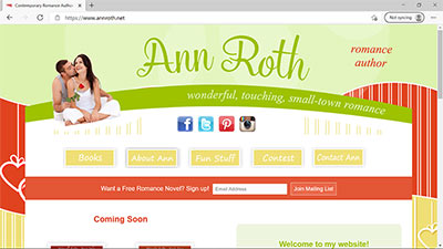 Author Ann Roth - <a href='https://annroth.net/' target='_blank'>https://annroth.net/</a>