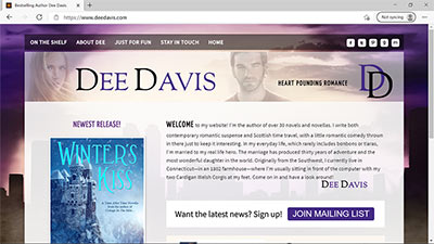 Author Dee Davis - <a href='https://deedavis.com/' target='_blank'>https://deedavis.com/</a>