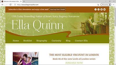 Author Ella Quinn - <a href='https://www.ellaquinnauthor.com/' target='_blank'>https://www.ellaquinnauthor.com/</a>