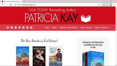 Author Patricia Kay - <a href='https://patriciakay.com/' target='_blank'>https://patriciakay.com/</a>