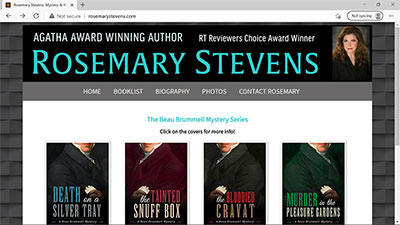 Author Rosemary Stevens - <a href='http://rosemarystevens.com/' target='_blank'>http://rosemarystevens.com/</a>